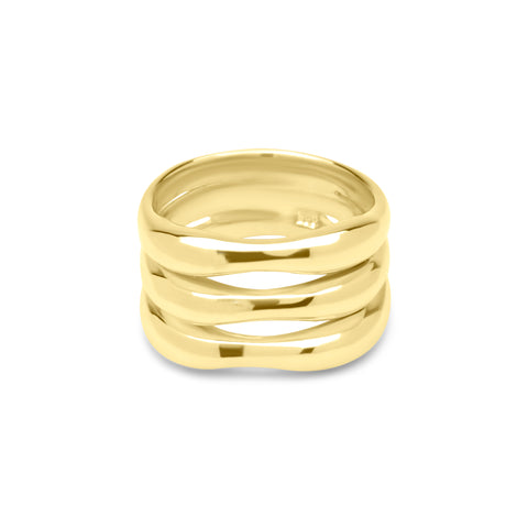 Bones Ring - Gold
