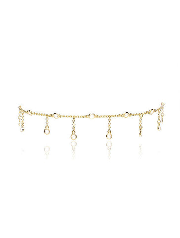 Drops Choker - Gold Plated