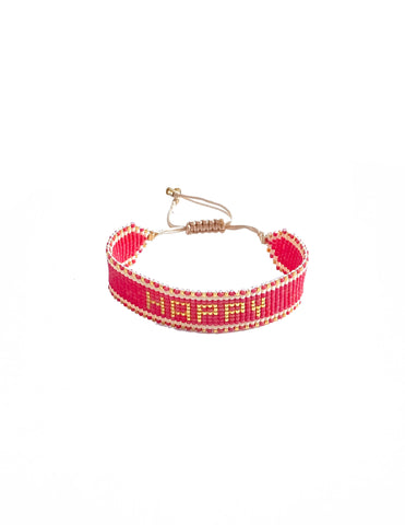 Happy Bracelet - Fuchsia