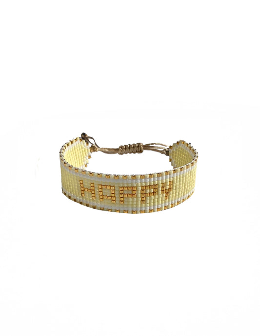 Happy Bracelet - Yellow