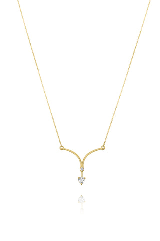 Arrow Necklace - Gold Plated