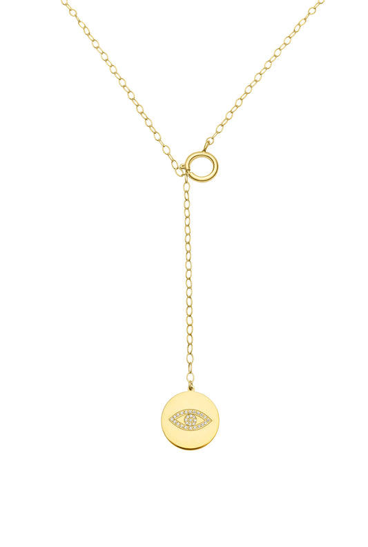 Double Side Necklace - Gold Plated