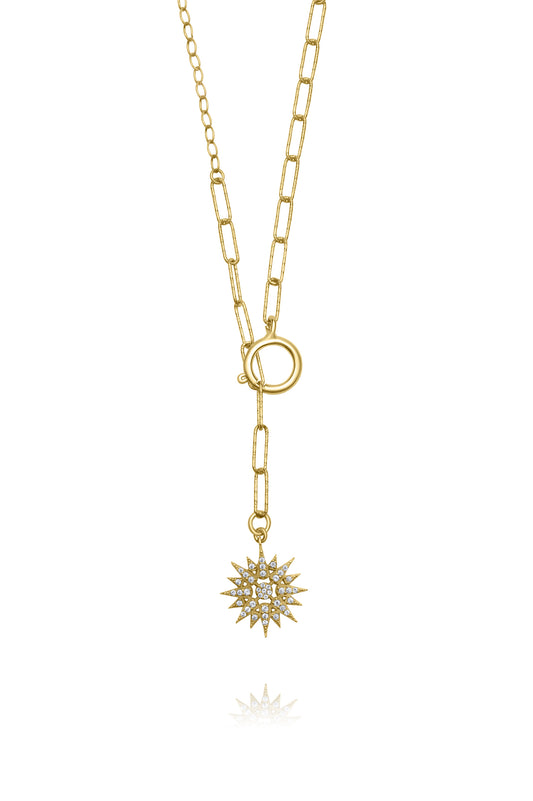 Vergina Necklace  - Gold Plated
