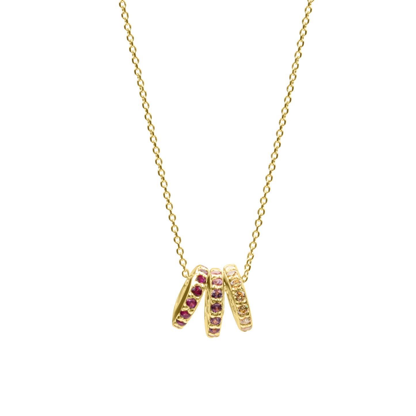 Candy Crush Necklace - Gold Plated
