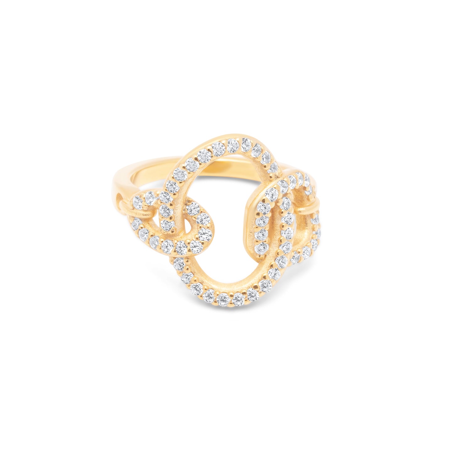 Chainlink Ring - Gold Plated