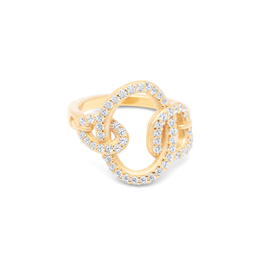 Chainlink Ring - Gold Plated