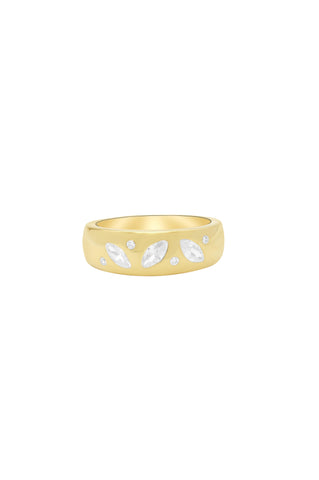 Marquise Ring - Gold Plated