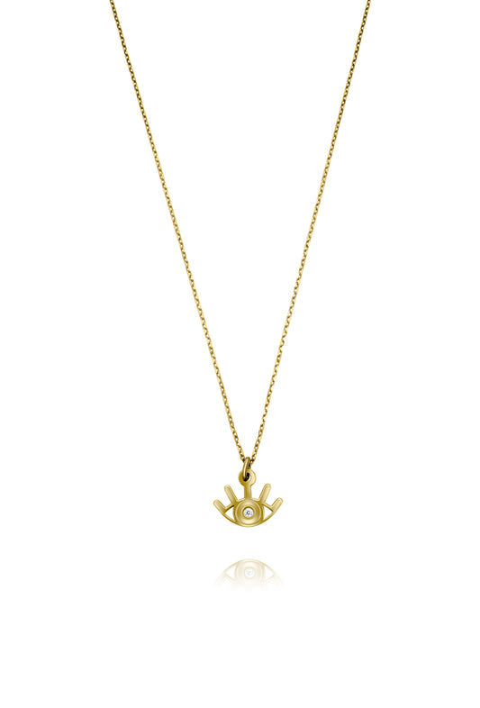 Eyelase Necklace - Gold Plated