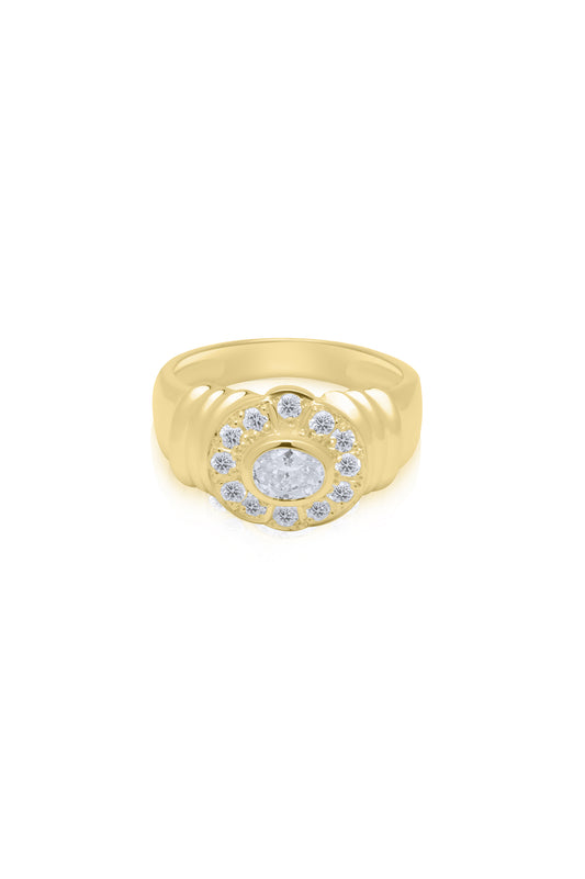 Rosetta Ring - Gold Plated