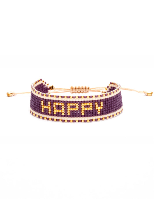 Happy Bracelet - Lilla