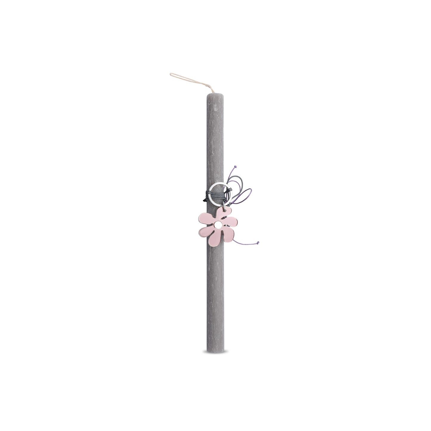 Pink Gold Power Flower - Easter Candle