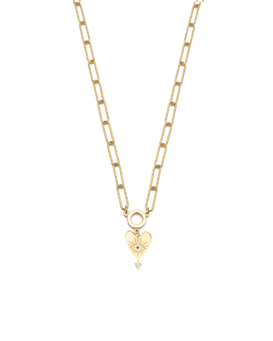 L'amoureaux Necklace - Gold Plated
