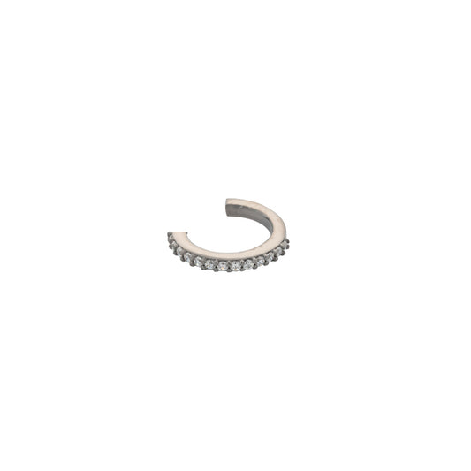 Hoop Single Ear cuff - Antique