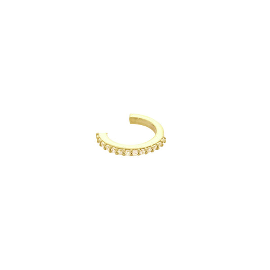 Hoop Single Ear cuff - Gold Plated