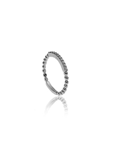 Trickle Ring with stone - Antique