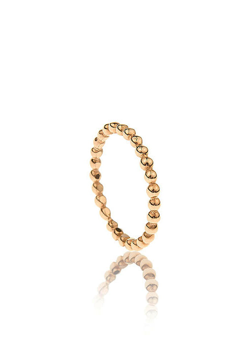 Trickle Ring - Pink Gold Plated