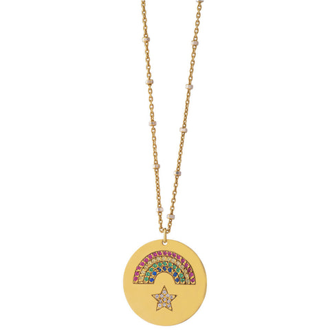Rainbow - Gold plated