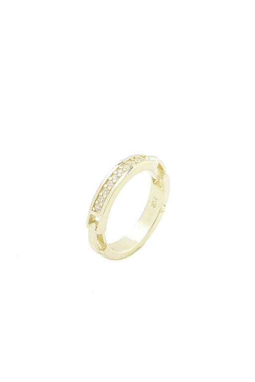 Belt Ring - Gold Plated